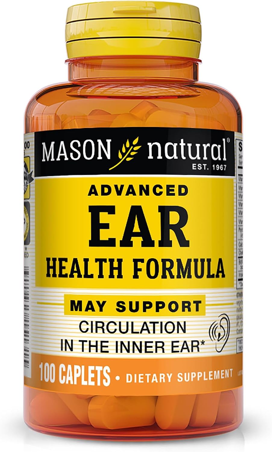 Mason Natural Suplemento Avanzado para la Salud Auditiva con Vitamina C
