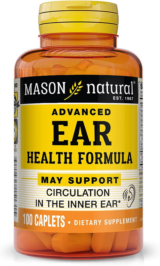 Mason Natural Suplemento Avanzado para la Salud Auditiva con Vitamina C