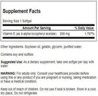 Swanson Vitamina E Natural 400 UI - 100 Cápsulas Blandas