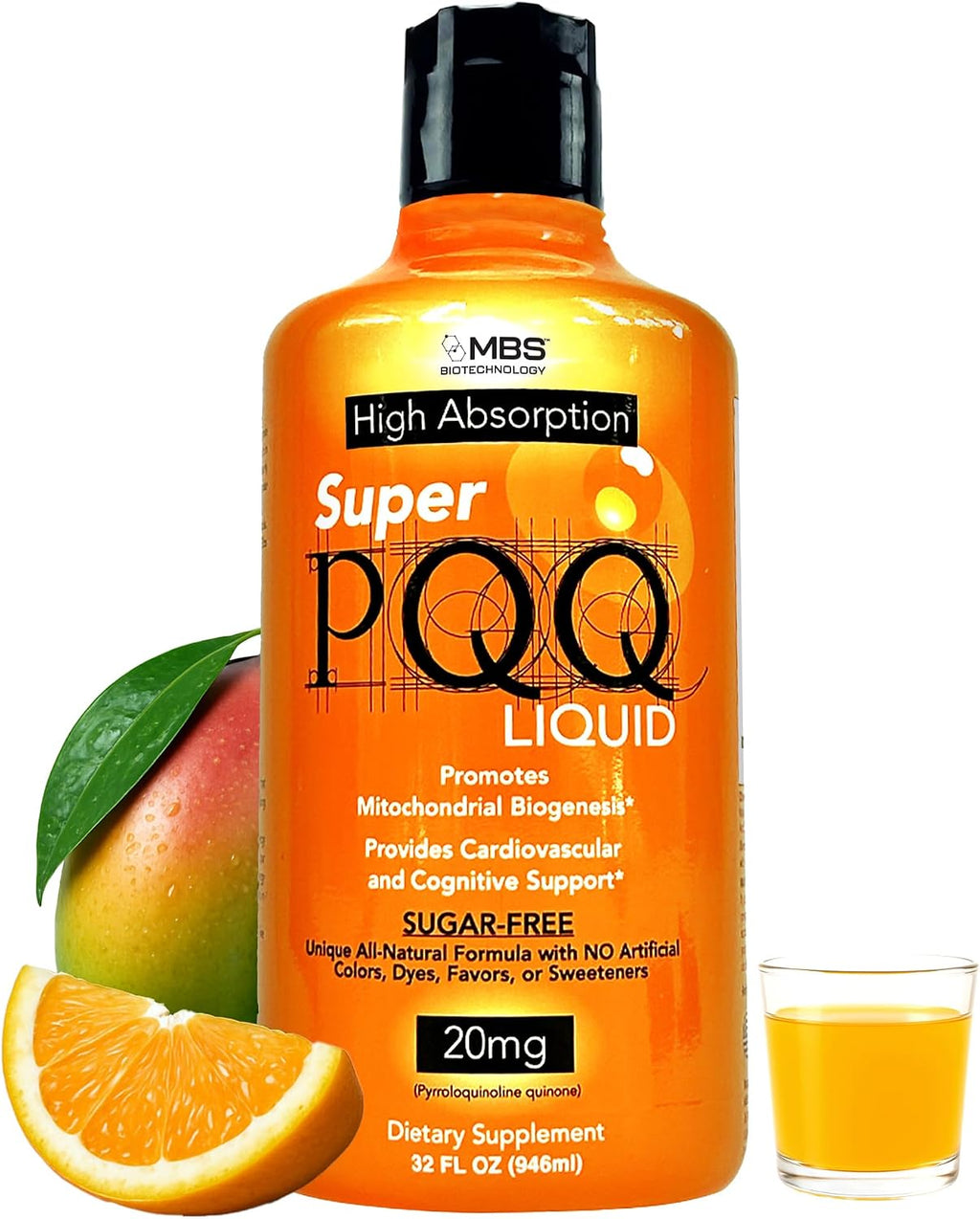 Super PQQ Liquid 20 mg
