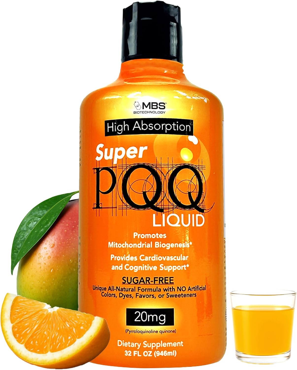 Super PQQ Liquid 20 mg