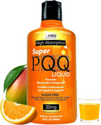 Super PQQ Líquido - 20 mg de Pirroloquinolina Quinona de Alta Absorbabilidad
