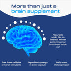 Neurella 2.0 Nootropic Brain Supplement – Suplemento Cognitivo para Adultos con NAC, Ashwagandha y Vitamina B12, 120 Cápsulas Veganas
