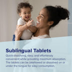 Superior Source Vitamina D3 Bebé - 100 tabletas MicroLingual de disolución instantánea