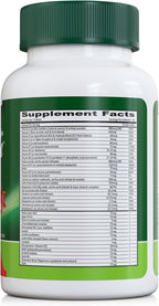 DEVA Tuba Prime Multivitamínico Vegano Sin Hierro - Alta Potencia con Superalimentos, Hongos y Probióticos - 90 Comprimidos