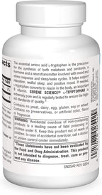 Source Naturals Serene Science L-Triptófano 500 mg, 60 Cápsulas