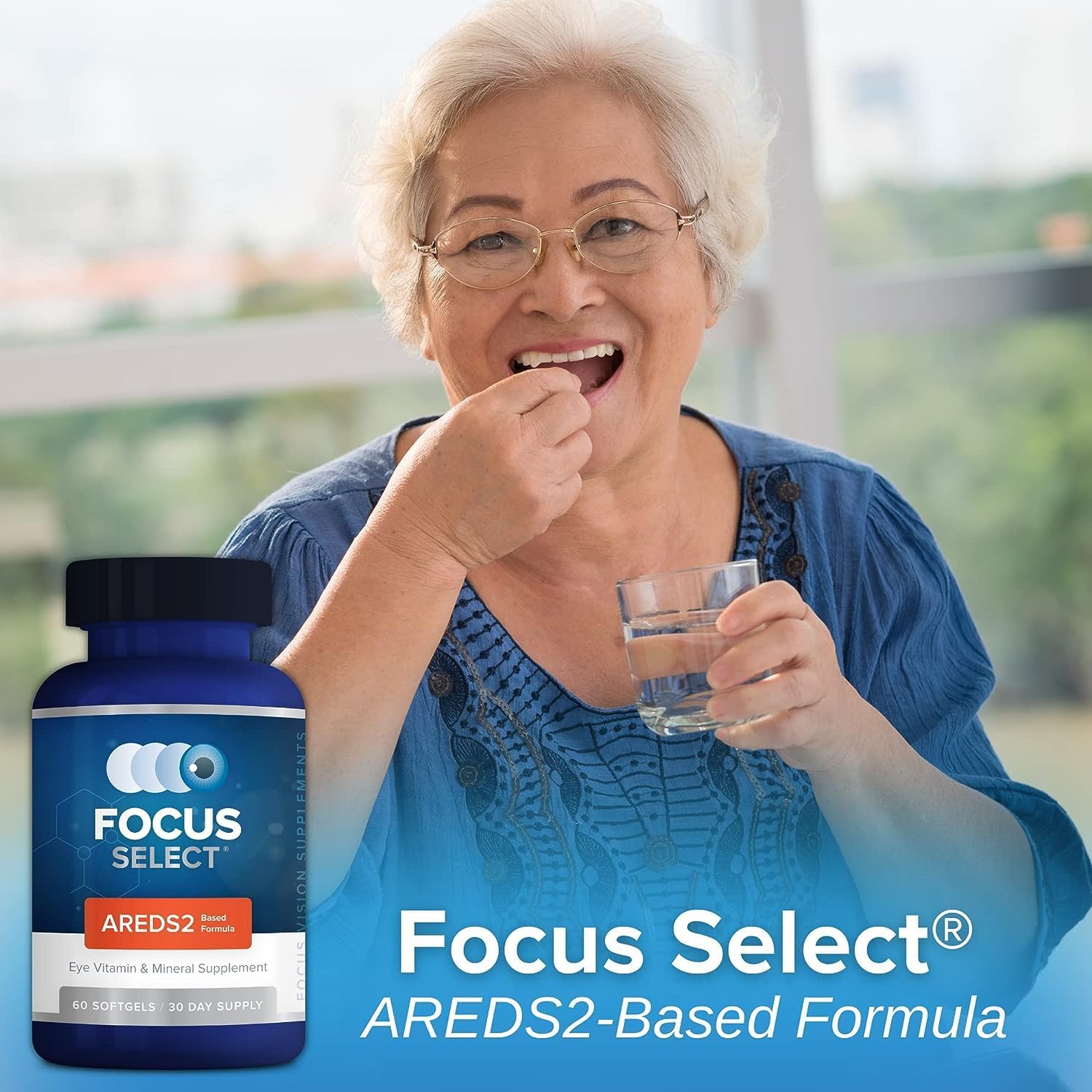 Focus Select AREDS2 Based Eye Vitamin-Mineral Supplement