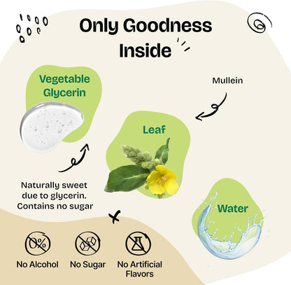 Forever Puppy Mullein Tincture for Dogs - – Extracto de hoja de gordolobo (Verbascum thapsus): Proporciona el – Image 4