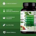 EMERALD LABS Bergamot+ - Complemento para el metabolismo y la salud cardiovascular con bergamota, granada, amla y camu camu - 60 cápsulas vegetales
