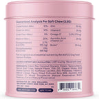 Finn Masticables de Aceite de Salmón para Perros – Piel y Pelaje – Omega-3 EPA y DHA – 90 unidades – Biotina, Zinc y Vitaminas B – Salmón Salvaje de Alaska – Certificado NASC – Formulado por Veterinarios