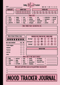 Mood Tracker Journal: Daily Mood Tracker Notebook | Daily Health & Wellness Diary With Prompts | Mental Health Diary | Self Care Journal For Women & Teens Girls