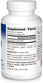 Planetary Herbals Toronjil de Espectro Completo 500 mg, 60 tabletas