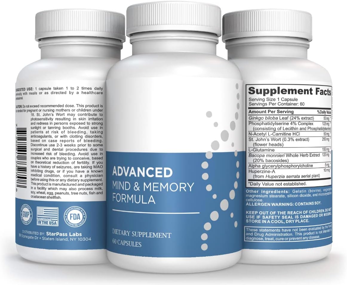 Advanced Memory Formula Extreme Brain Booster