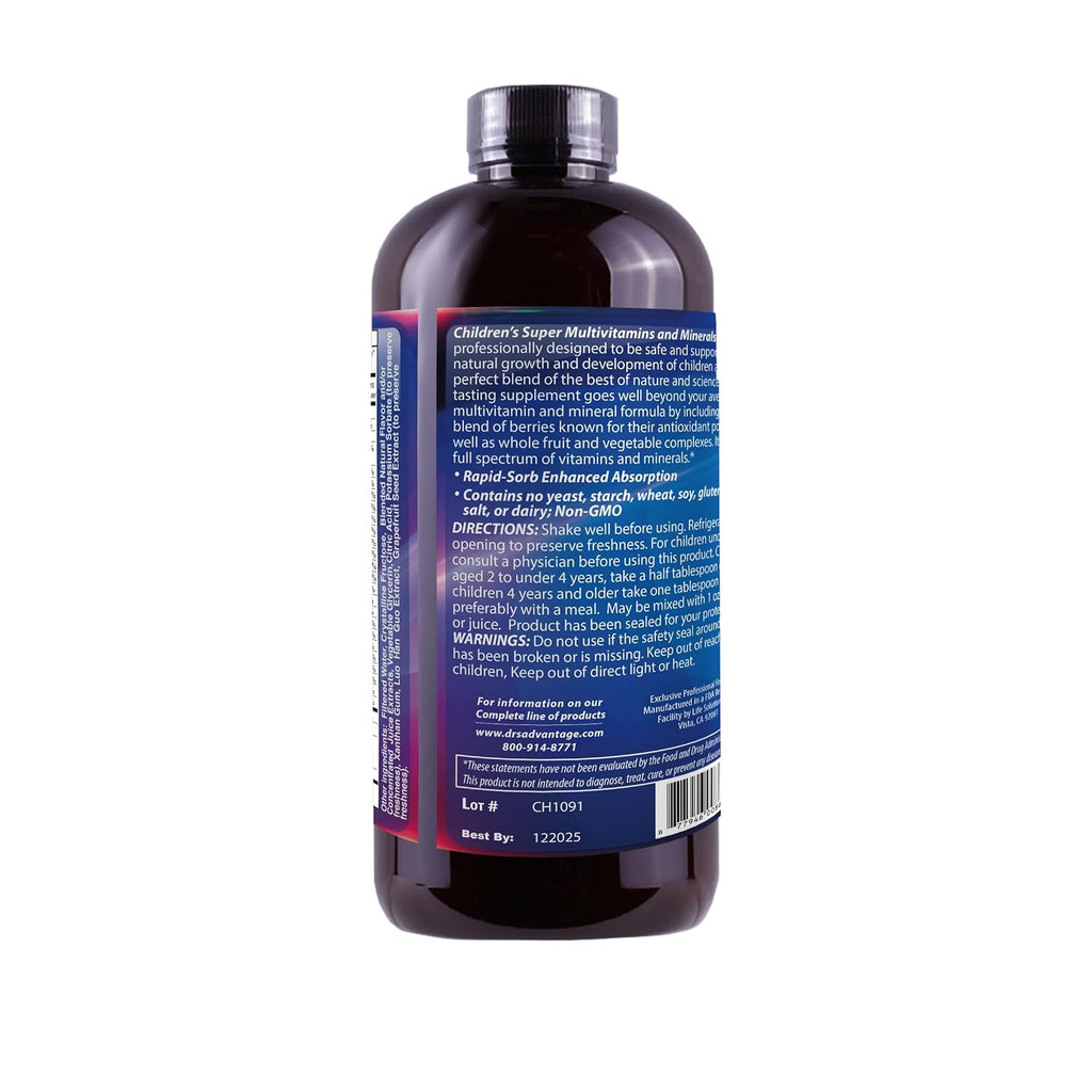 Dr's Advantage Multivitamínico Líquido para Niños con Minerales, 473 ml