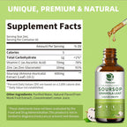 Lukaree Extracto Puro de Hojas de Guanábana (Graviola) para Inmunidad, Salud Digestiva y Energía Natural – Líquido de Bitters de Guanábana con Extracto en Frío – Vegano | Sin Gluten | 2 x 60 ml