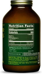 HealthForce SuperFoods Greener Grasses Alkalizer Powder - Polvo de Superalimento Verde Orgánico (284 g)