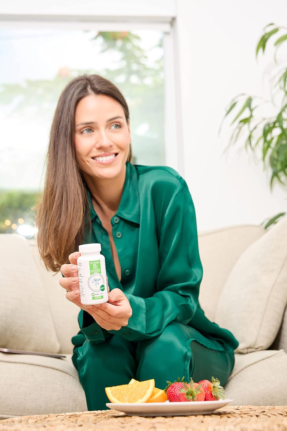 Carson Life Vitamina D 10.000 UI, 60 Cápsulas Líquidas