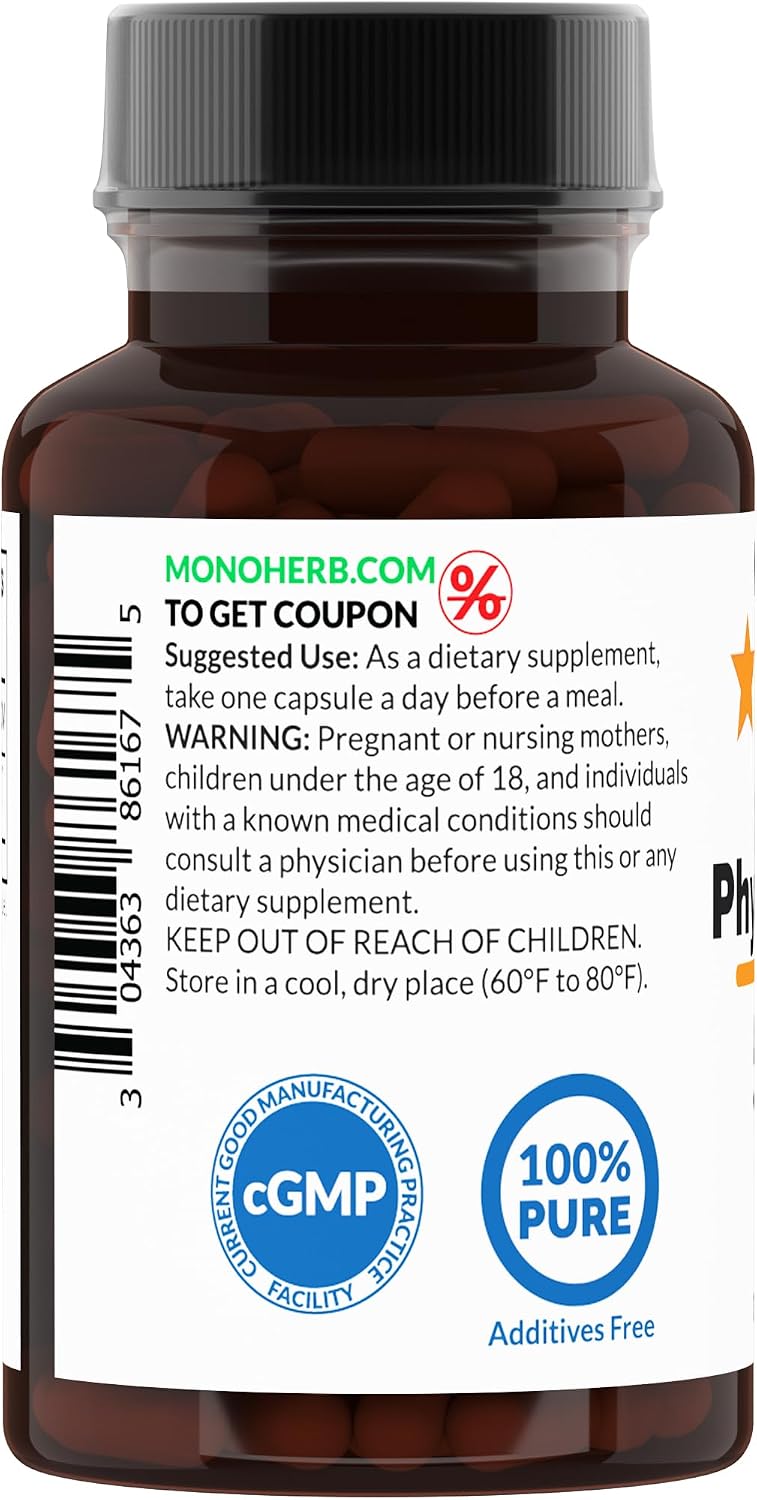 MONOHERB Fitoplancton Marino 500 mg – 90 Cápsulas Vegetales