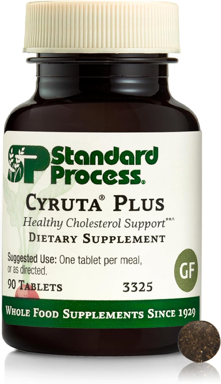 Standard Process Cyruta Plus - Hair and Circulatory Support - Gluten-Free, Dairy-Free, Soy-Free - 90 Tablets