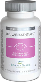 ScienceBased Health OcularEssentials – Daily Multivitamin with Vision Support – 60 Capsules