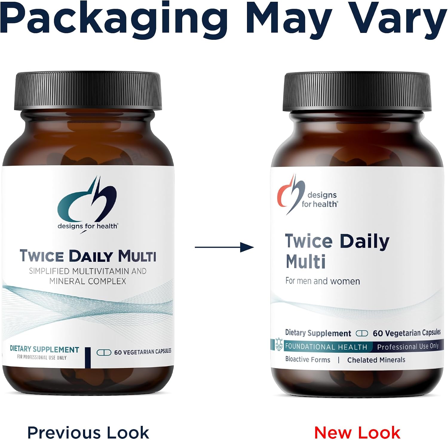 Multivitamínico Metilado para Mujeres y Hombres - Sin Hierro - 60 Cápsulas | Designs for Health