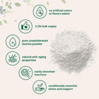 Micro Ingredients Taurina en Polvo Puro, 1 kg (2.2 lb) - Sin Sabor, 100% Puro, Aminoácido Esencial