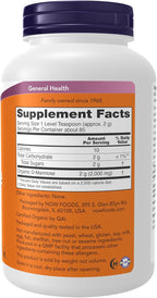 NOW Foods D-Mannosa en Polvo, 170 g - Apoyo Urinario