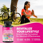 Zoyava Myo Inositol Complex – 750 mg Myo-Inositol con Berberina, D-Chiro Inositol, Ashwagandha y más – 180 Cápsulas Veganas