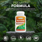 Best Naturals Cola de Caballo 440 mg, 180 Cápsulas