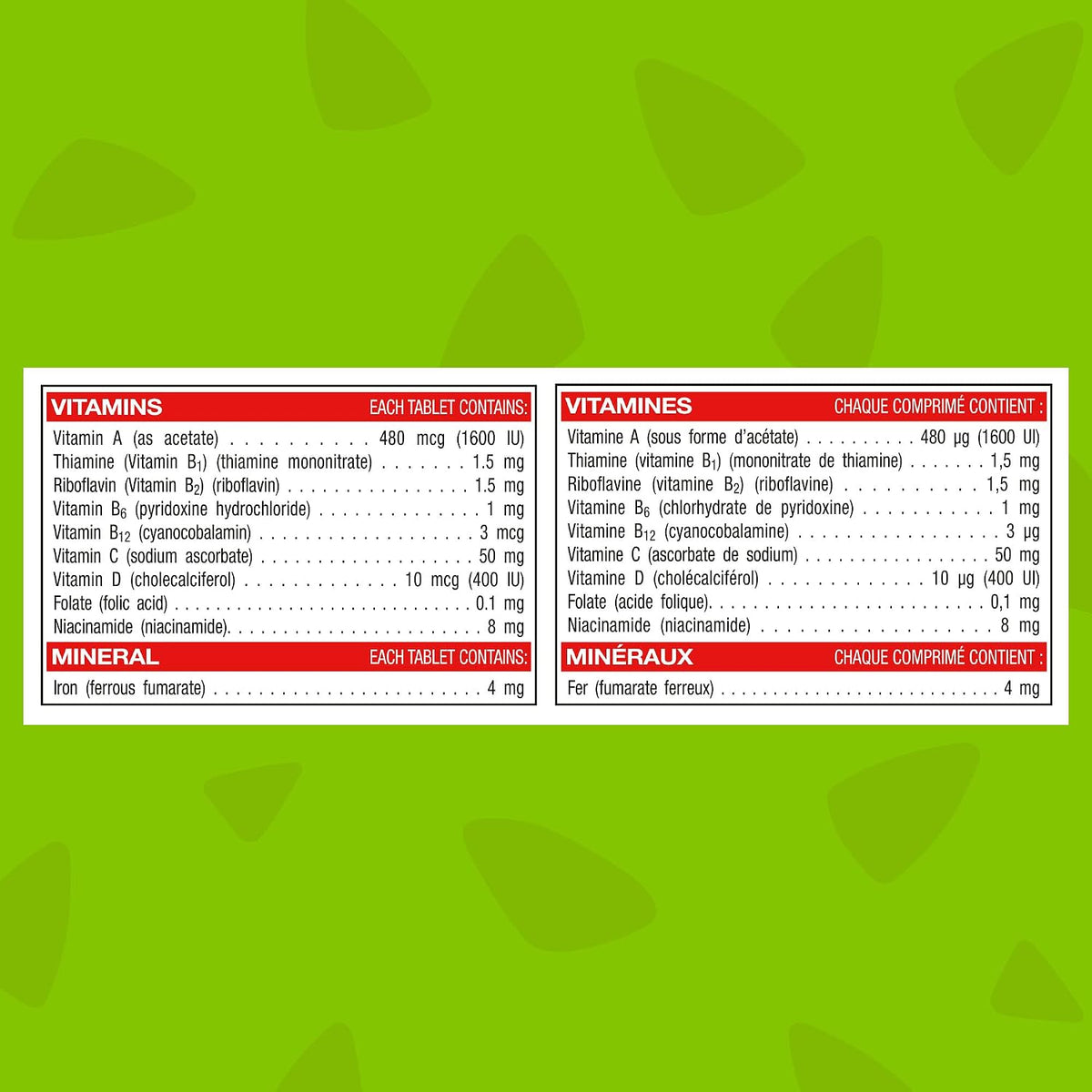 Flintstones Plus Iron Multivitamins, 60 – Vitamina D: Importante para el crecimiento y desarrollo normal de los – Image 6
