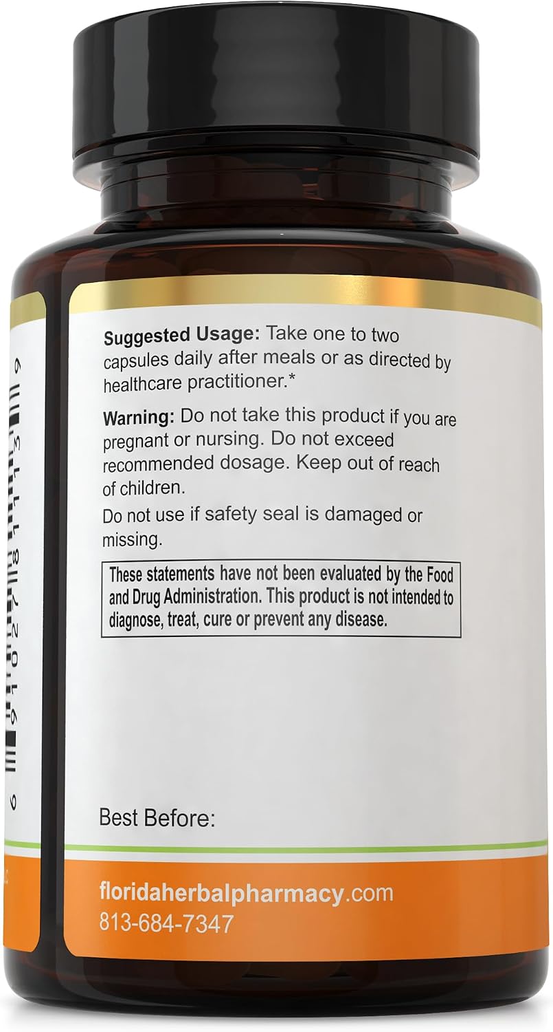 Apricot Supplement Capsules 10:1 (120 Capsules) 500 mg per Capsule, 1000 mg Serving