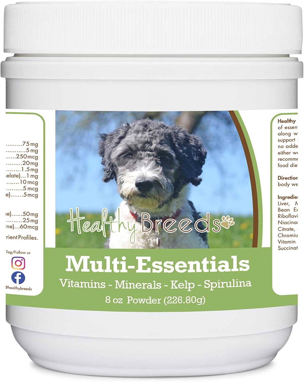 Healthy Breeds Polvo Multi-Esencial para Perros Sealyham Terrier - Suplemento de Vitaminas, Minerales y Antioxidantes - 227 g