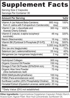 NATURELO Vitaminas para Cabello, Piel y Uñas - 5000 mcg Biotina, Colágeno, Vitamina E - 60 Cápsulas