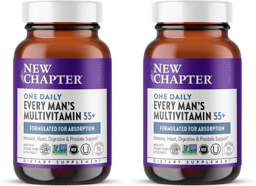 New Chapter One Daily Multivitamínico para Hombres 55+