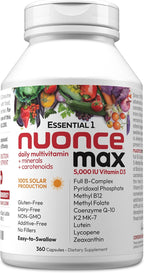 Andrew Lessman Essential-1 nuoncemax Multivitamínico 5000 UI Vitamina D3, 360 Cápsulas