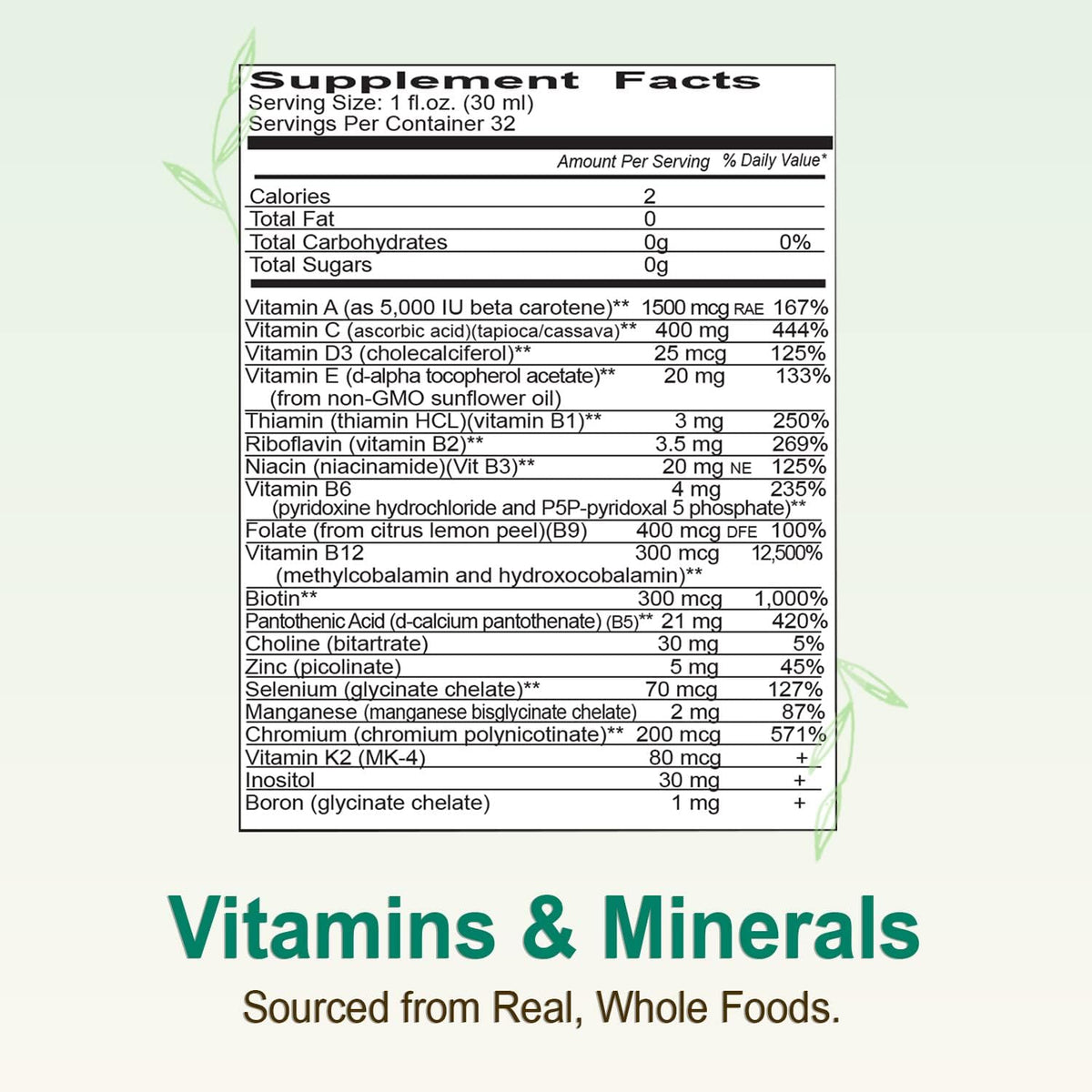 Vital Earth Minerals Super Multi - Multivitamínico Líquido con Ácido Fúlvico, 2 Pack de 946 ml + Vaso de 30 ml – Image 7