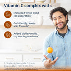 Metagenics Ultra Potent-C 1000 - Vitamina C Tamponada con Apoyo Antioxidante - Apoya la Salud Inmunológica, Formación de Colágeno y Comodidad Estomacal - No GMO y Sin Gluten - 90 Comprimidos