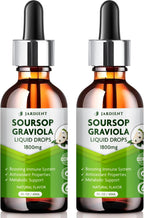 Soursop Bitters Extracto Líquido - Graviola Orgánica - Tintura de Guanábana - 2 x 60 ml