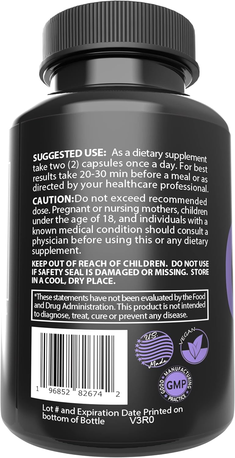 Suplemento de Azafrán 177 mg – Extracto Puro de Azafrán – Apoyo Natural para el Estado de Ánimo y la Energía – Vegano, No GMO – 60 Cápsulas