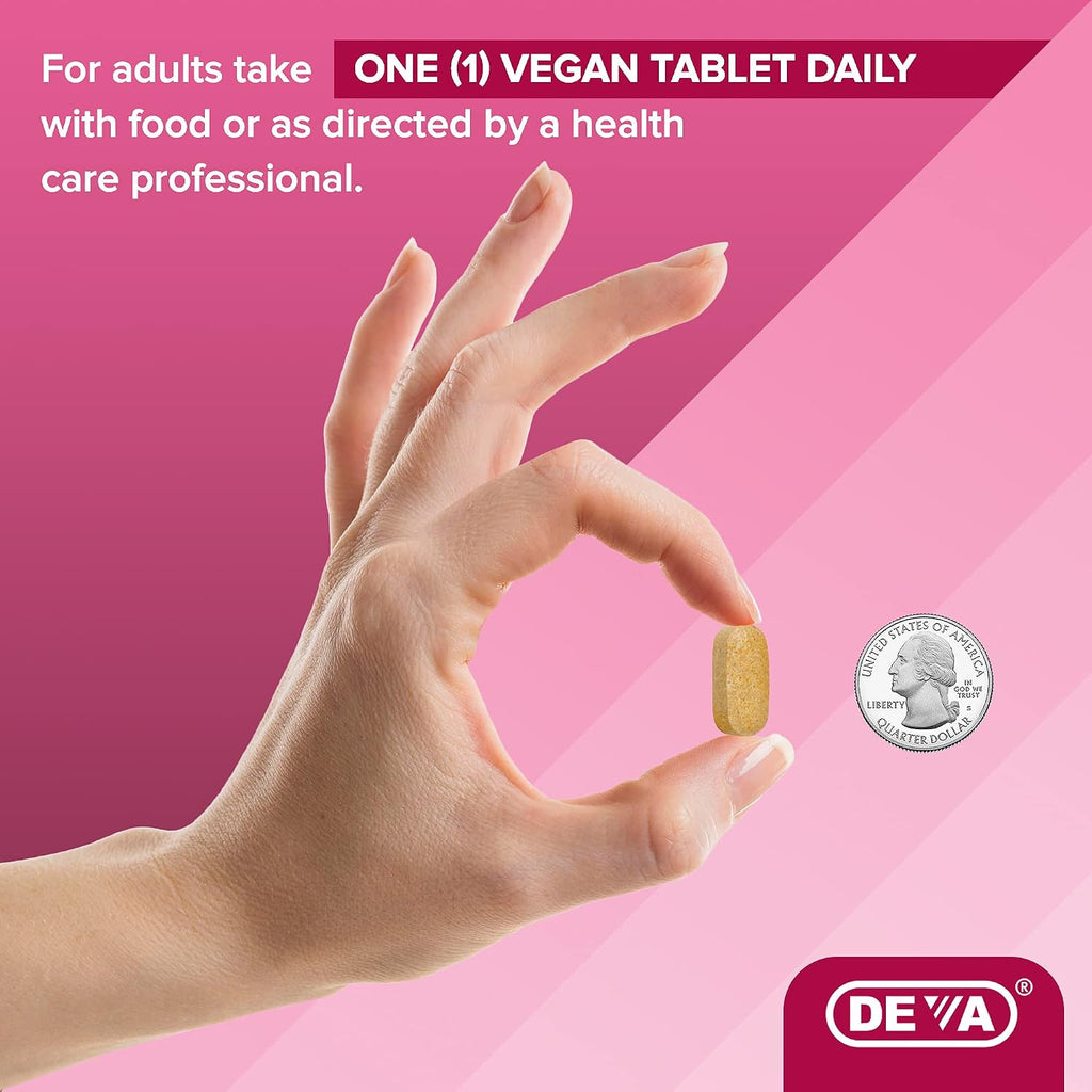 Deva - Hair, Nails & Skin 90 Comprimidos (Vegano)