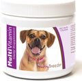 Masticables suaves multivitamínicos Healthy Breeds Puggle, 60 unidades