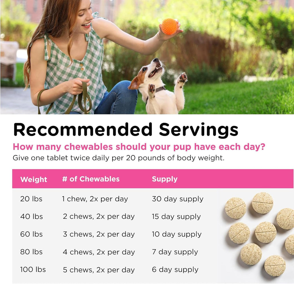 Nutri-Vet Allerg-Eze Chewables for Dogs - Antioxidants and Omega-3