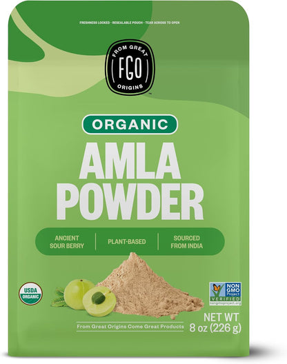 FGO Polvo de Amla Orgánico - 907g - Fuente Natural de Vitamina C – Image 8