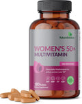 Futurebiotics Women's 50+ Multivitamin Once Daily, 180 Comprimidos – Multivitamínico para Mujeres Activas Mayores de 50