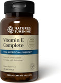 Nature's Sunshine Vitamin E Complete con Selenio - 60 Cápsulas Blandas