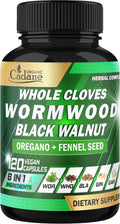 Cadane Complejo Herbal con Ajenjo, Clavo y Nogal Negro | 120 Cápsulas – 60 Días