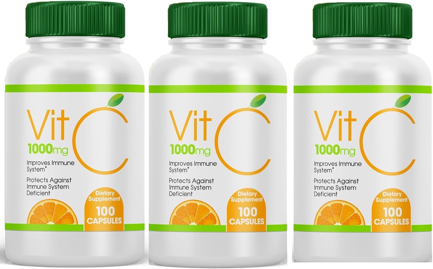 Vitamina C 1000 mg - 300 Cápsulas (3 Envases) - Natural Lab