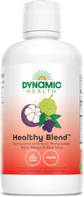 Dynamic Health Healthy Blend - Mezcla de Acai, Mangostán, Noni, Maqui y Aloe Vera - 946 ml (32 fl oz)