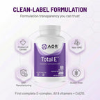AOR Total E 445 mg, 60 Softgels