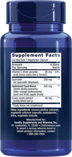 Life Extension Optimized Quercetin 250 mg - 60 Cápsulas Vegetarianas